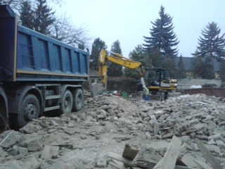 Fotogaléria búracie a demolačné práce