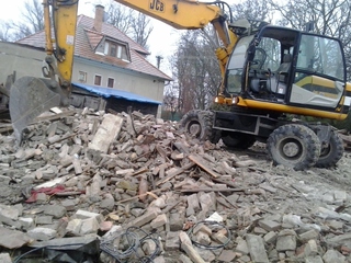 Fotogaléria búracie a demolačné práce